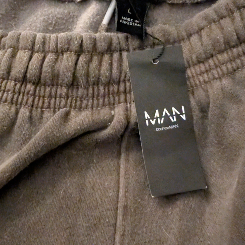 Men's Brown Sweatpants - Picture 2 of 3